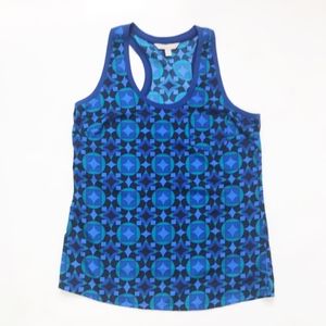 Banana Republic Factory Racerback Printed Tank